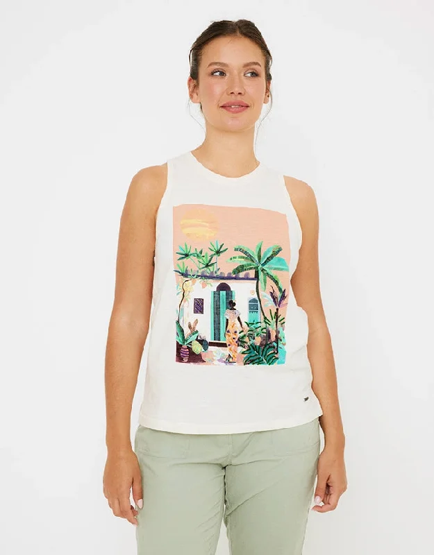 Camiseta Tirantes Off White - Seira