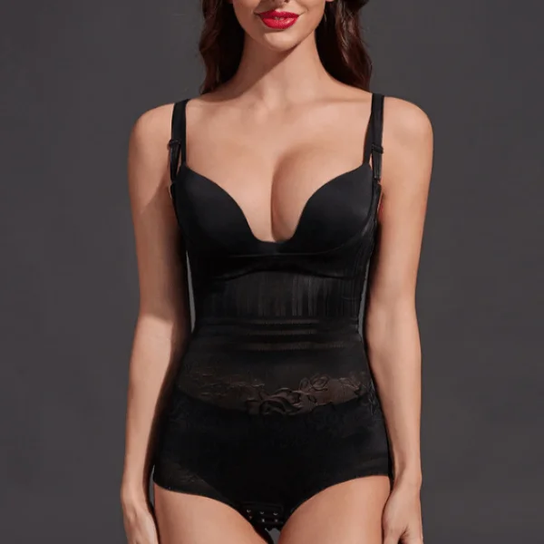 Women Postnatal Bodysuit Brief Shapewear